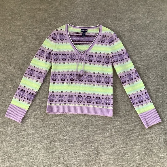 Limited Too Other - Limited Too Vintage Embellished Pullover Sweater Sz. L/14